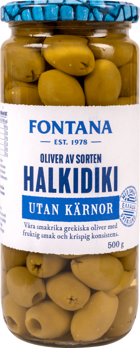 Halkidiki Oliver utan Kärnor