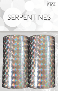 Serpentiner Hologram Silver 2-pack
