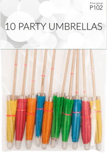 Partydekorationer Paraply