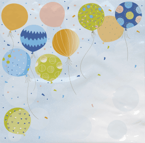 Servetter Ballonger 20-p