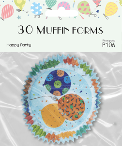 Muffinsformar Ballonger