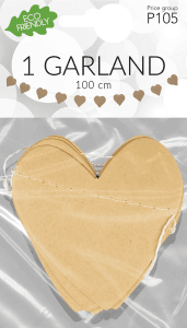 Girlang Hjärta 1-pack