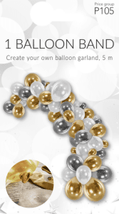 Dekorationsband För Ballongpynt & Ballongbåge
