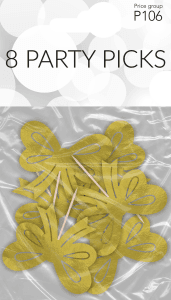 Muffinsdekorationer Rosett