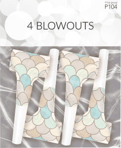 Blåsutrullar 4-pack