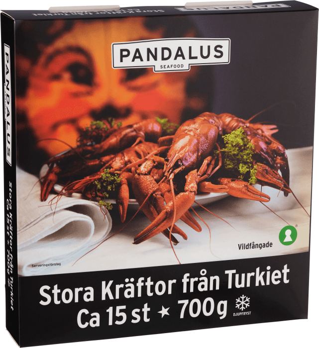 Kräftor Stora Turkiet Frysta ca 15st