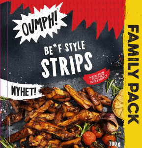 Veganska bitar Beef Style Strip