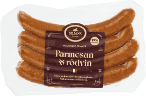 Parmesan- & Rödvinskorv