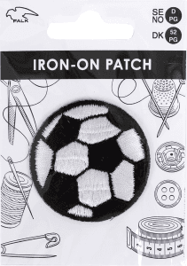 Iron-on Patch Fotboll