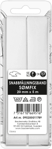 Snabbfållband 20mm Vit