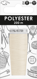 Sytråd Syntet Ecru