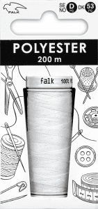 Sytråd Syntet Vit