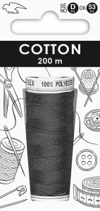 Sytråd Polyester Grå