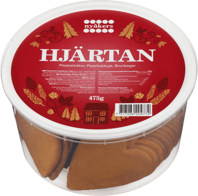 Stora Pepparkakshjärtan