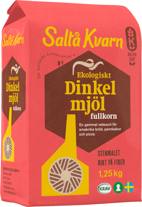 Dinkelmjöl Fullkorn EKO KRAV