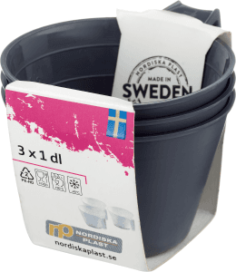 Måttskopa 3-pack