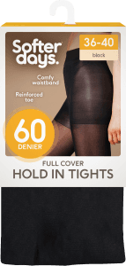Hold In Tights 60 Den Svart 36/40