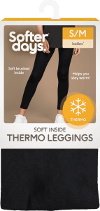 Thermo Leggings Svarta S/M