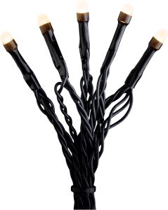 Ljusslinga 100 LED amber