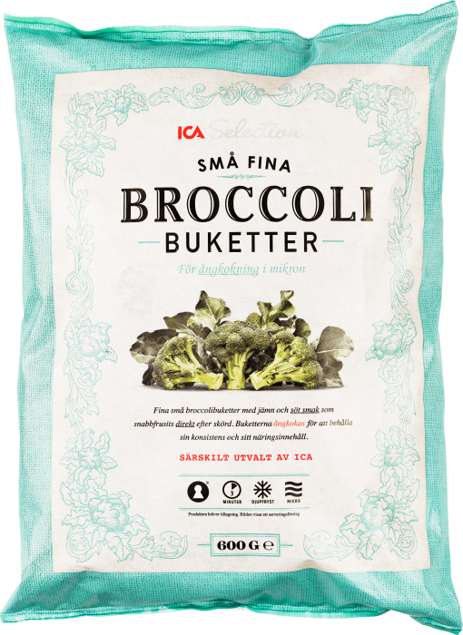 Broccolibuketter Fryst