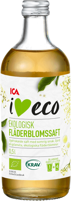 Fläderblomssaft KRAV