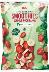 Jordgubb & banan Fryst