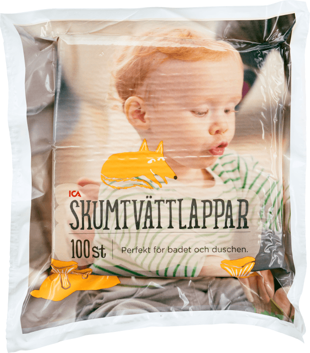 Skumtvättlappar