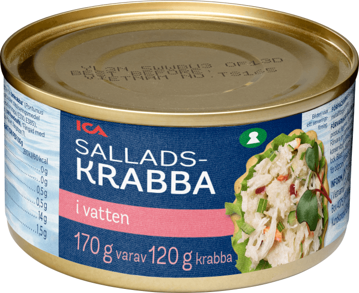 Krabba i vatten