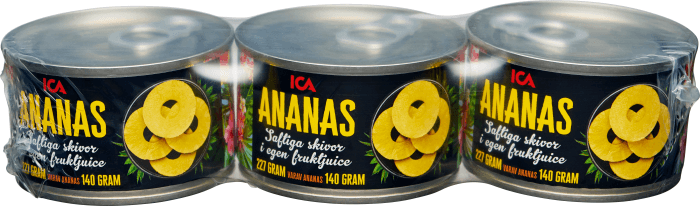 Ananas Skivor i juice
