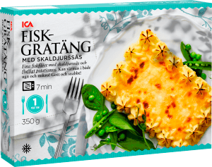 Fiskgratäng Skaldjurssås Fryst
