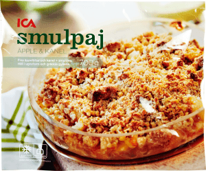 Smulpaj Äpple & kanel Fryst Bakmix