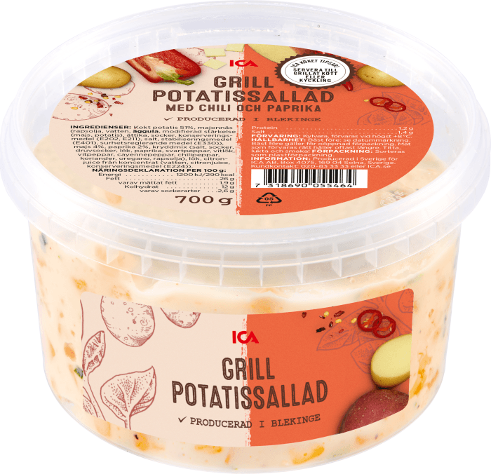 Grillpotatissallad