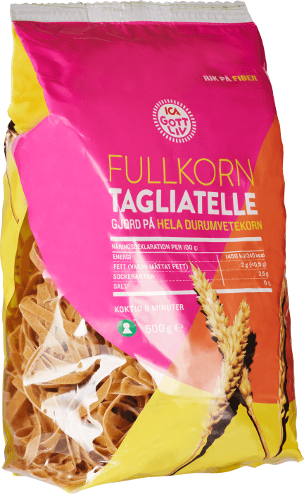 Fullkorn Tagliatelle