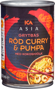 Röd curry & pumpa Grytbas