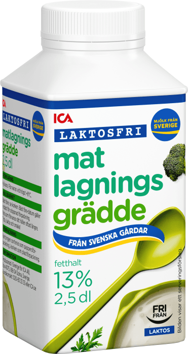 Matlagningsgrädde Laktosfri 13%