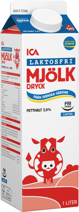 Mjölkdryck Laktosfri 3%