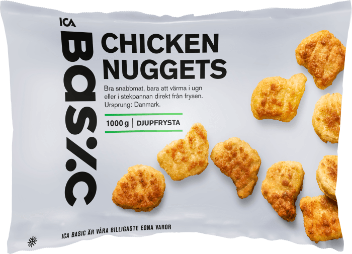 Chicken nuggets Fryst