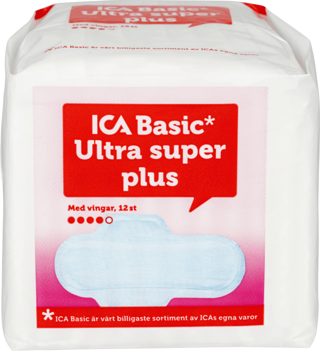 Binda Ultra Super Plus med vingar
