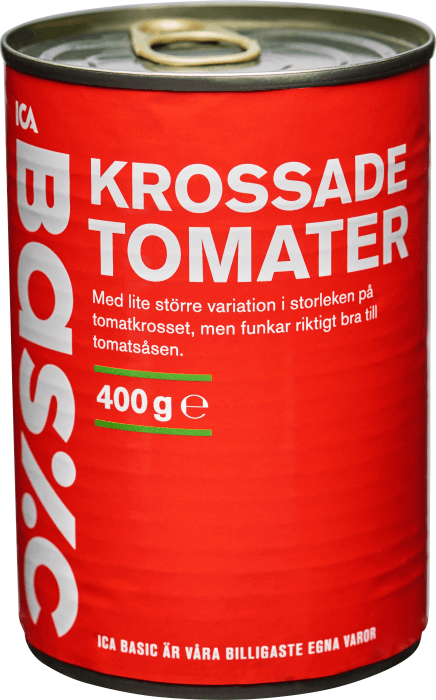 Krossade Tomater