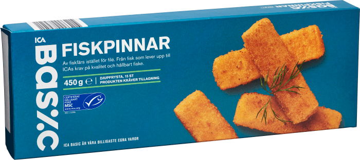 Fiskpinnar Fryst