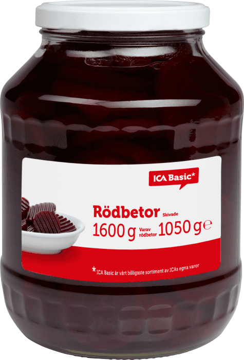 Skivade Rödbetor