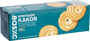Spritsade kakor