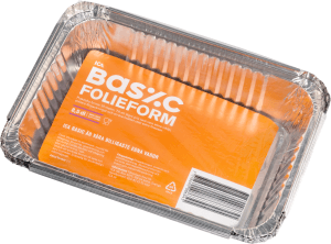 Folieform med lock 5-p