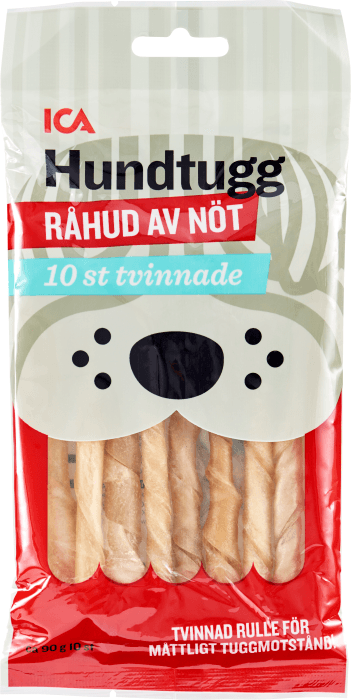 Hundtugg Tuggrullar Tvinnad