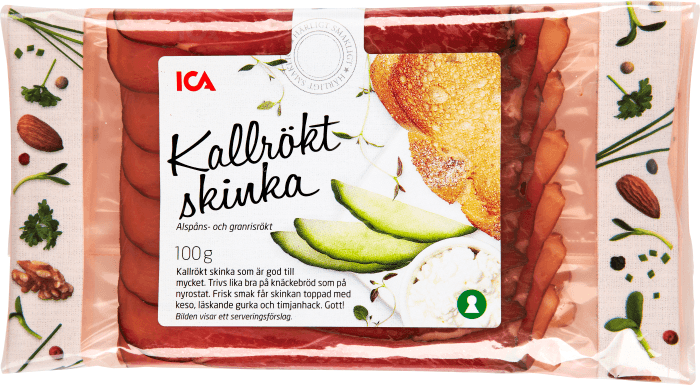 Lantskinka Kallrökt