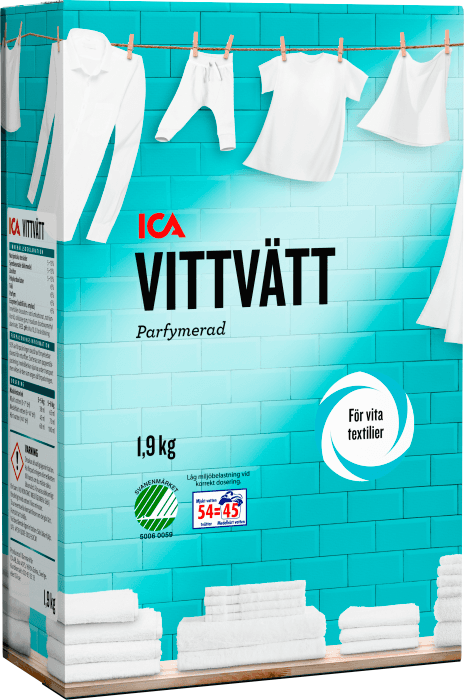 Tvättmedel Vittvätt