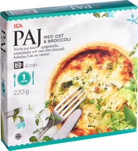 Ost & Broccolipaj Fryst