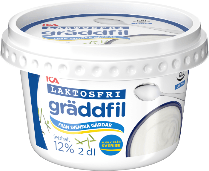 Gräddfil Laktosfri 12%