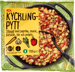 Kycklingpytt med rotsaker Fryst