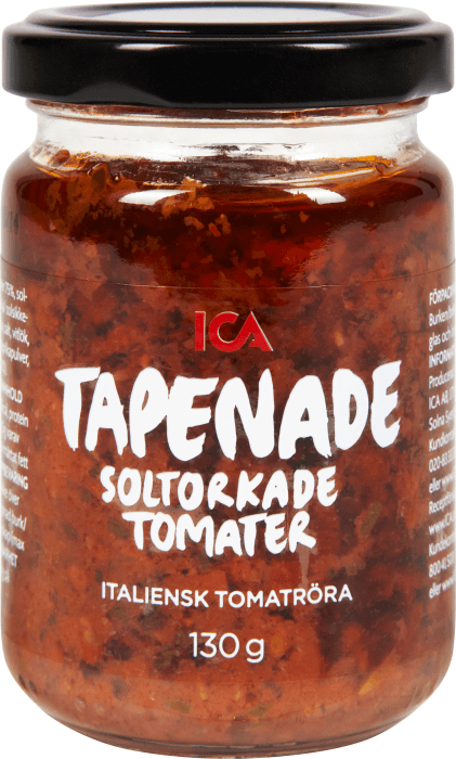 Tapenade av Soltorkade tomater